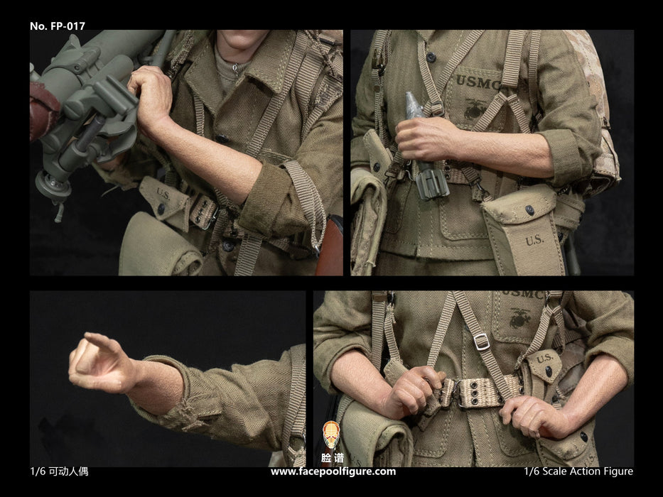 Pre-order 1/6 Facepool FP017 SMC Mortar Team - Snafu Action Figure