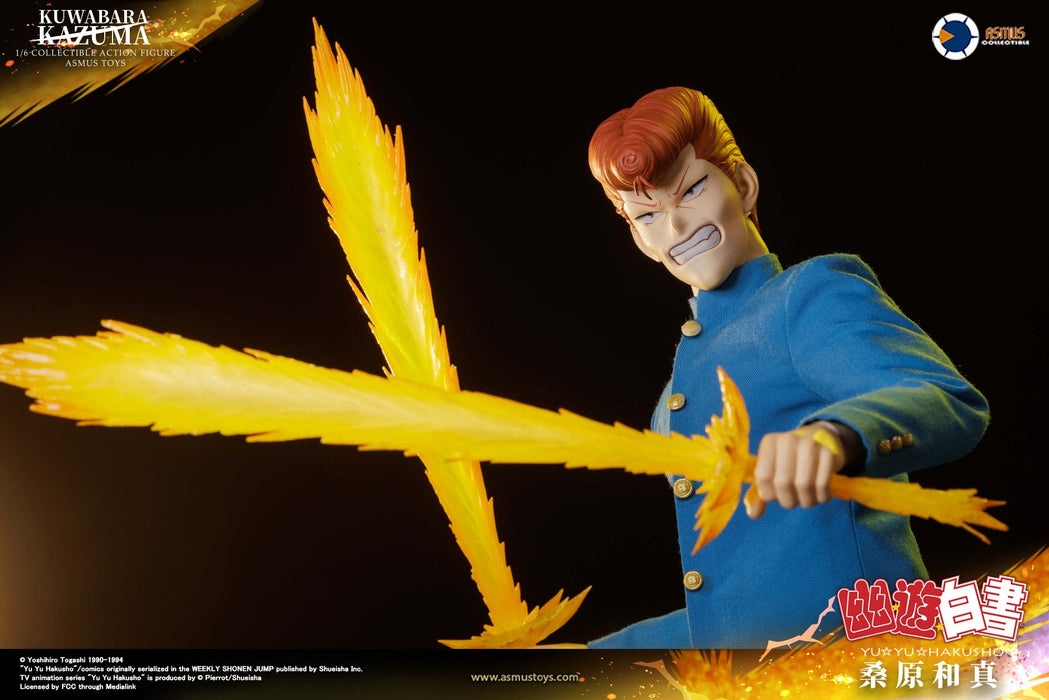 In-stock 1/6 ASMUS TOYS YUYU004A Yu Yu Hakusho Kazuma Kuwabara Figure