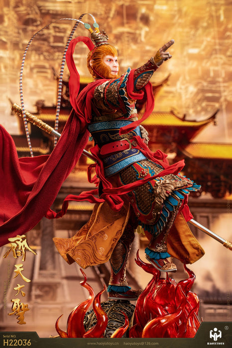 In-stock 1/6 HAOYU TOYS H22036 Monkey King Tiangong Riot Version
