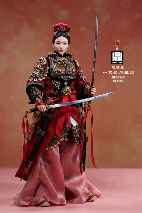In-stock 1/6 Mr.Z x DING TOYS DT003 Hu San Niang Action Figure