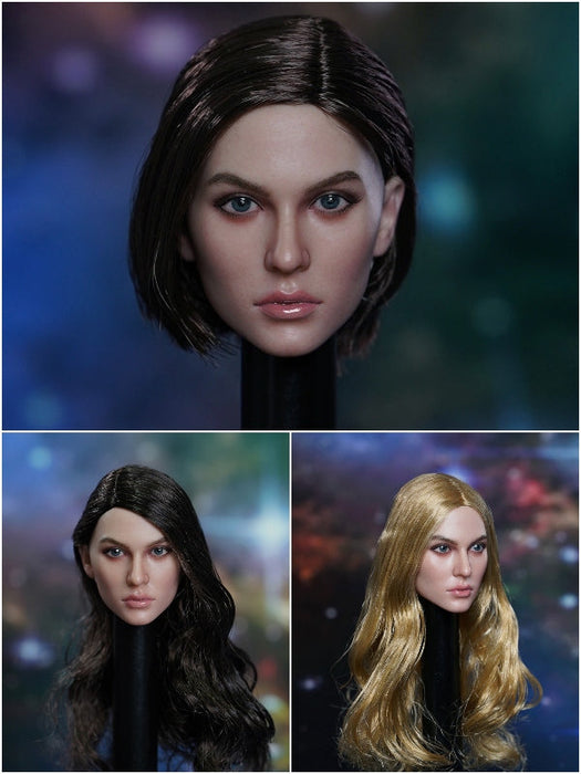 In-stock 1/6 SUPER DUCK SDH025 Russian Model Head Sculpt H#Suntan
