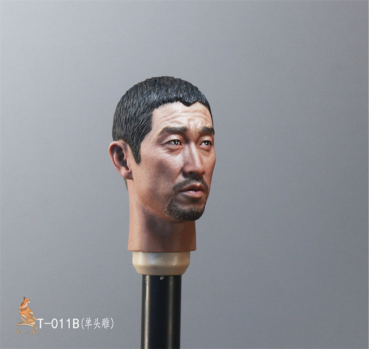 Pre-order 1/6 Twelve o'clock T-011 Lone Wolf Male head sculpt HW/Neck