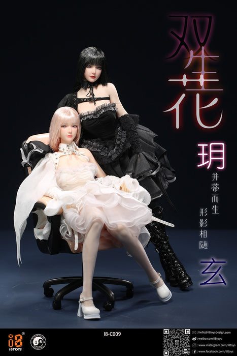 In-stock 1/6 I8TOYS Twin Blossoms C009 Action Figure