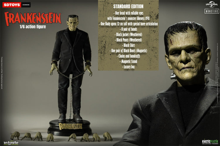 Pre-order 1/6 Infinite Statue Frankenstein Action Figure