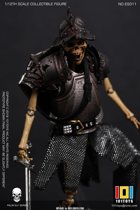 In-stock 1/12 101TOYS PALM ELF SERIES- Skeleton Medieval Knight ES010~ES012