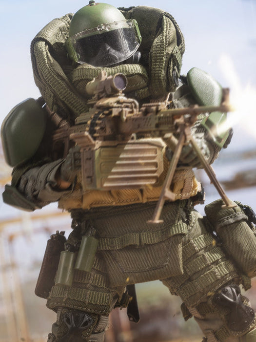 In-stock 1/12 Hasuki SA02 Black Ops NO.2 Fortress Colossus Action Figure