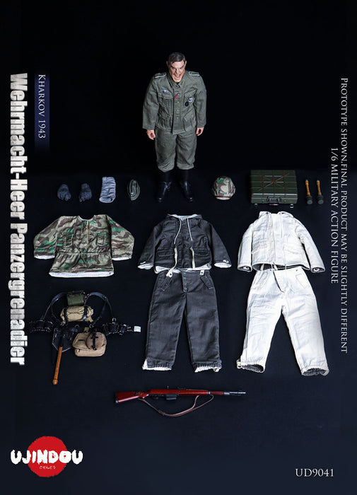 In-stock 1/6 UJINDOU UD9041 WWII Wehrmacht-Heer Panzergrenadier Kharkov 1943