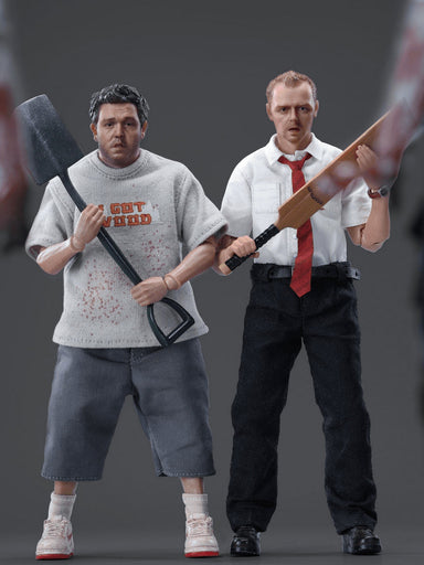 In-stock 1/12 Play Craft Toys Shaun & Ed Action Figure (PC001 / PC002 / PC003)