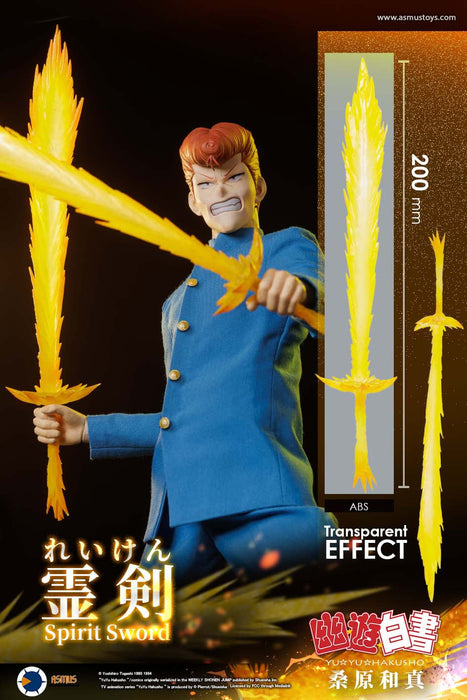In-stock 1/6 ASMUS TOYS YUYU004A Yu Yu Hakusho Kazuma Kuwabara Figure