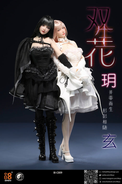 In-stock 1/6 I8TOYS Twin Blossoms C009 Action Figure