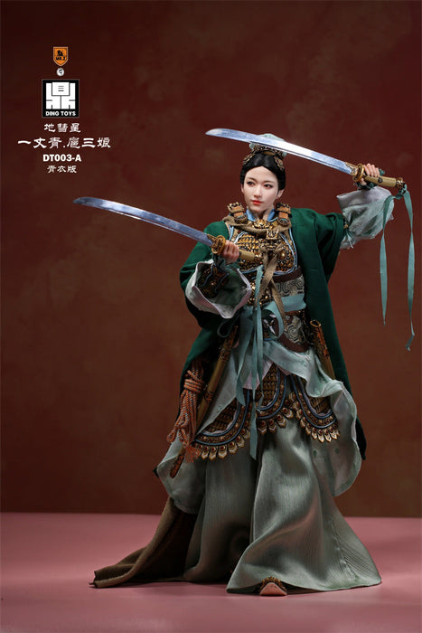 In-stock 1/6 Mr.Z x DING TOYS DT003 Hu San Niang Action Figure