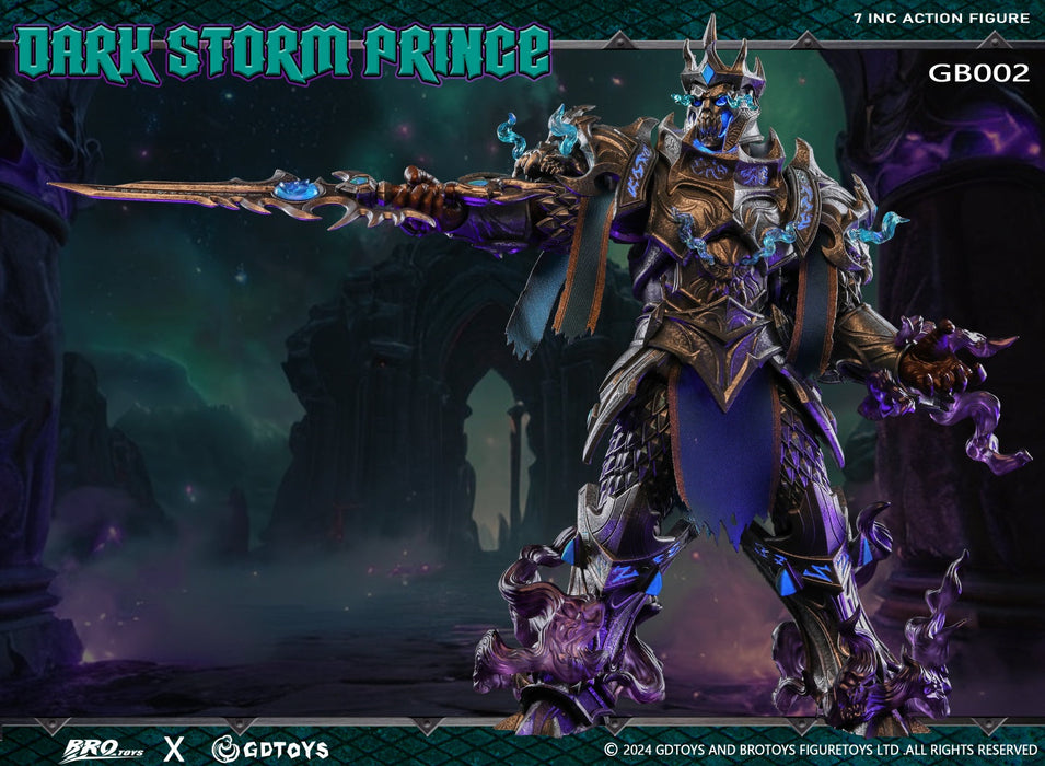 In-stock  GDTOYS X BROTOYS GB002 Dark Storm Prince 7 inch