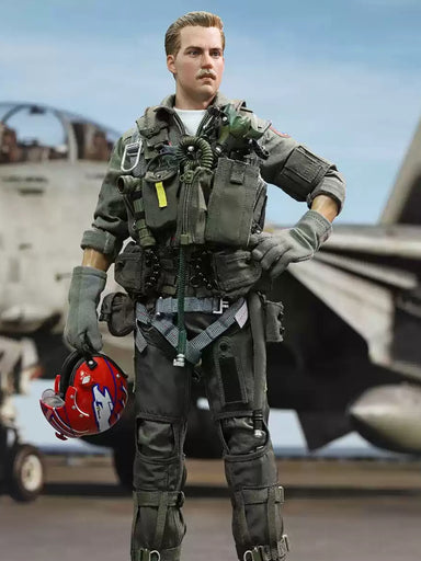 In-stock 1/6 MA80182 US Navy Fighter F-14 Pilot –Tom & Nick