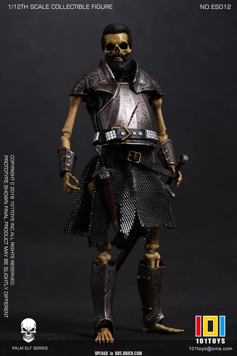 In-stock 1/12 101TOYS PALM ELF SERIES- Skeleton Medieval Knight ES010~ES012