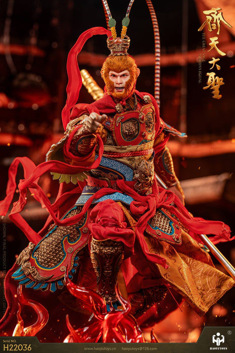 In-stock 1/6 HAOYU TOYS H22036 Monkey King Tiangong Riot Version