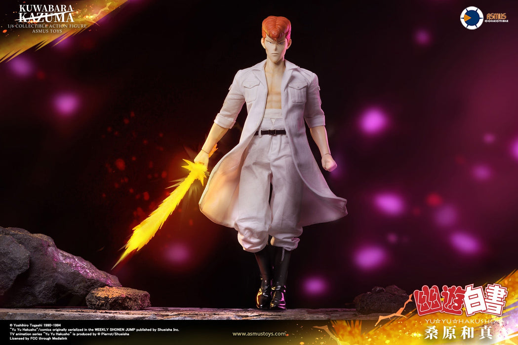 In-stock 1/6 ASMUS TOYS YUYU004A Yu Yu Hakusho Kazuma Kuwabara Figure