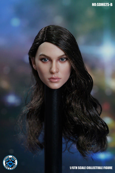 In-stock 1/6 SUPER DUCK SDH025 Russian Model Head Sculpt H#Suntan