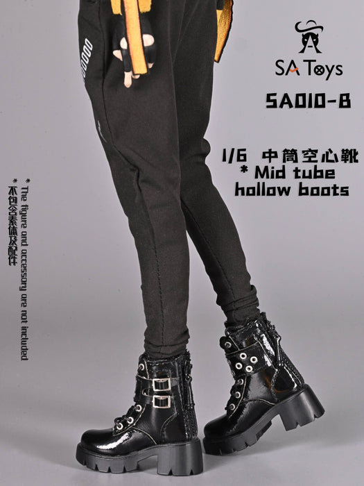 In-stock 1/6 SA TOYS SA010 Mid tube hollow boots