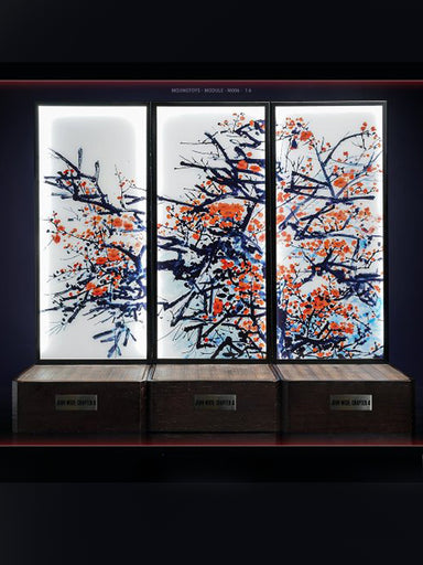 In-stock 1/6 mOjingToys M006 Japanese Style Screen Platform Diorama
