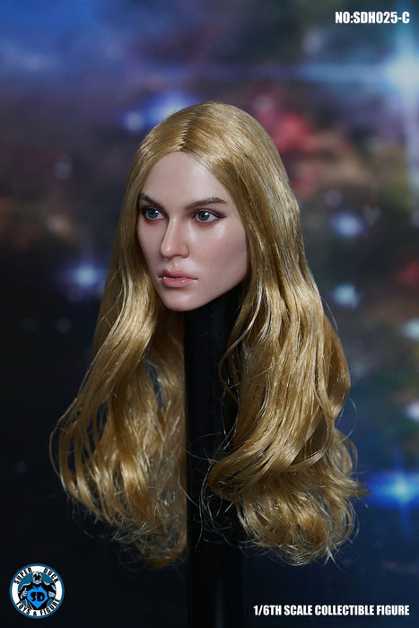 In-stock 1/6 SUPER DUCK SDH025 Russian Model Head Sculpt H#Suntan