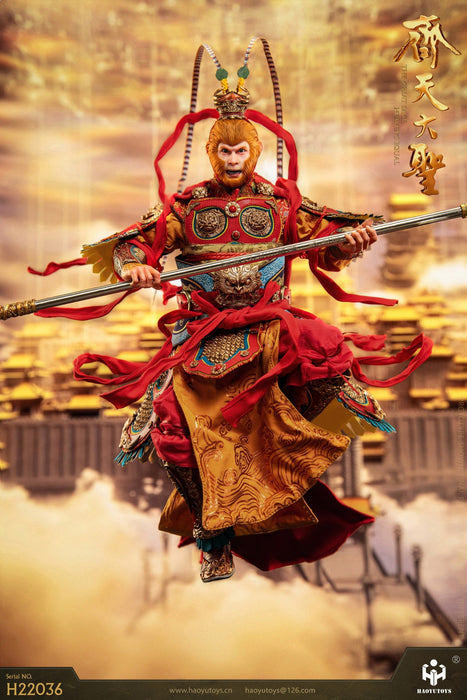 In-stock 1/6 HAOYU TOYS H22036 Monkey King Tiangong Riot Version