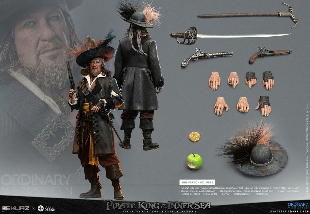 Pre-order 1/6 Ekuaz Studio EKS012 Pirate King Of The Inner Sea Action Figure