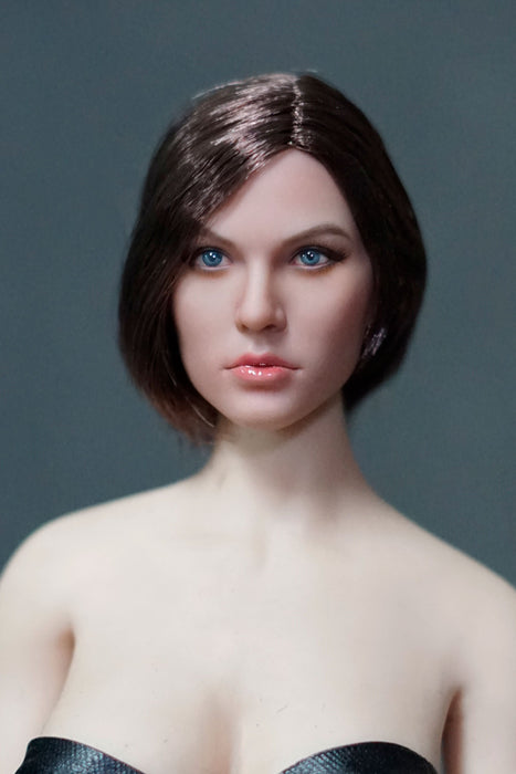 In-stock 1/6 SUPER DUCK SDH025 Russian Model Head Sculpt H#Suntan