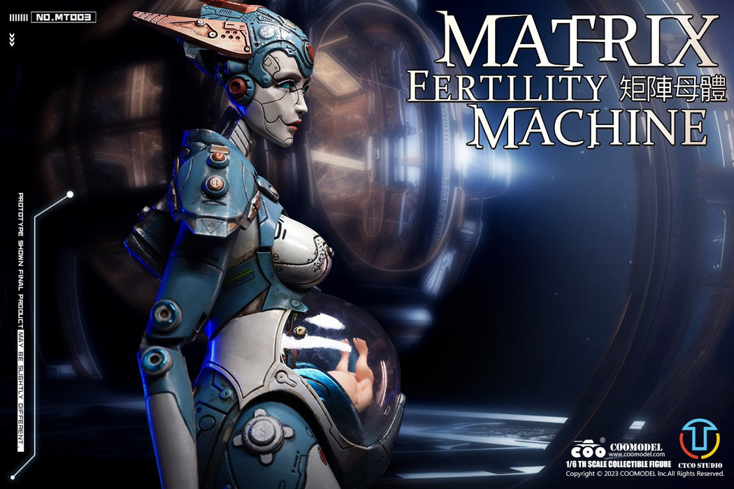 Pre-order 1/6 COOMODEL MATRIX - FERTILITY MACHINE MT003 & MT004 Action Figure