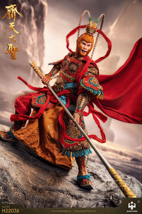In-stock 1/6 HAOYU TOYS H22036 Monkey King Tiangong Riot Version