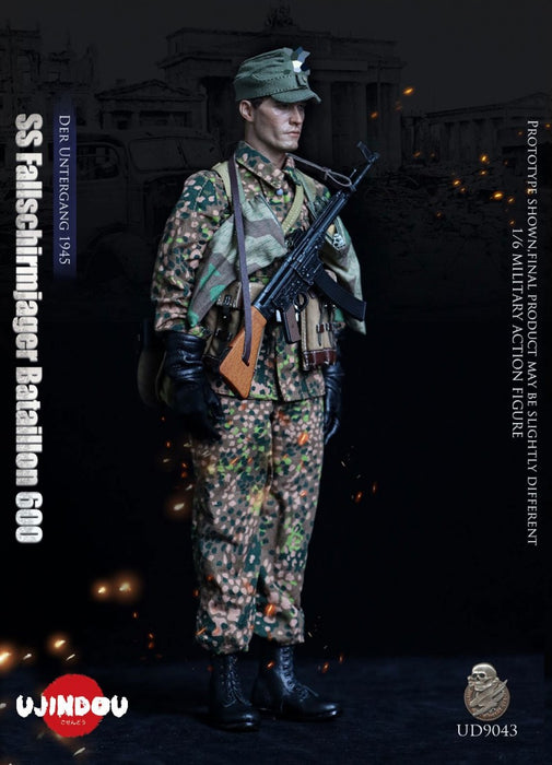 In-stock 1/6 UJINDOU UD9043 SS Fallschirmjager Bataillon 600