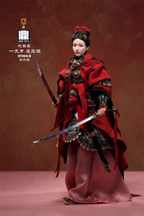 In-stock 1/6 Mr.Z x DING TOYS DT003 Hu San Niang Action Figure