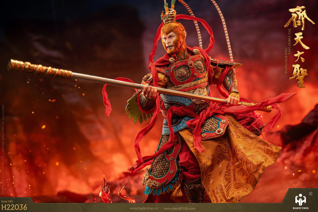 In-stock 1/6 HAOYU TOYS H22036 Monkey King Tiangong Riot Version