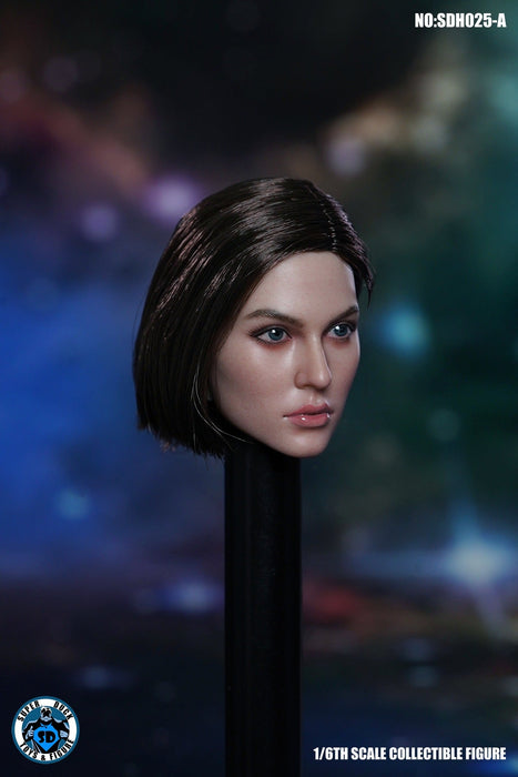 In-stock 1/6 SUPER DUCK SDH025 Russian Model Head Sculpt H#Suntan