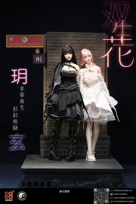 In-stock 1/6 I8TOYS Twin Blossoms C009 Action Figure