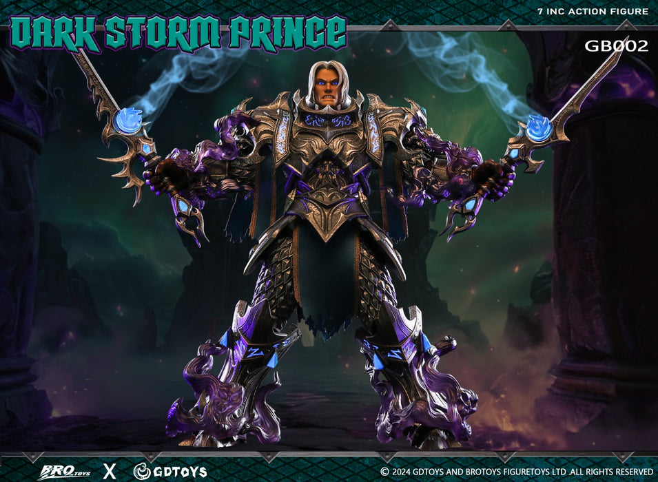 In-stock  GDTOYS X BROTOYS GB002 Dark Storm Prince 7 inch