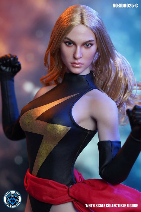 In-stock 1/6 SUPER DUCK SDH025 Russian Model Head Sculpt H#Suntan
