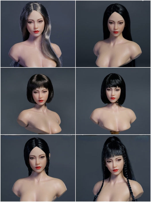 In-stock 1/6 YMTOYS YMT102 Female Head Sculpt
