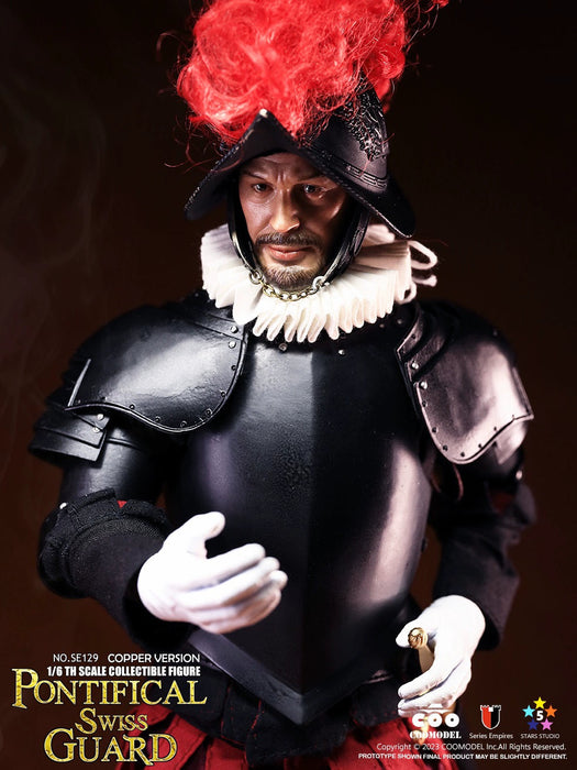 In-stock1/6 Coomodel Pontifical Swiss Guard Exclusive Cupronickel SE128/SE129