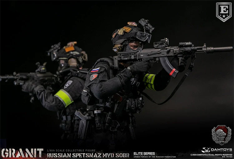 In-stock 1/6 DAMTOYS 78103 RUSSIAN SPETSNAZ MVD SOBR GRANIT Action Figure