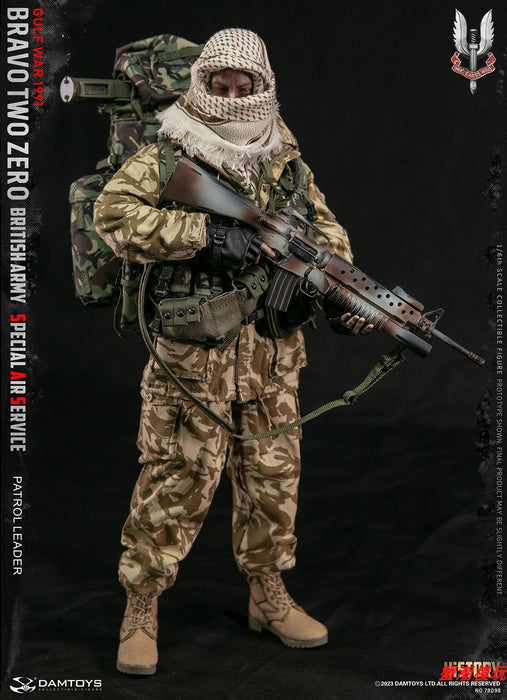 In-stock 1/6 DAMTOYS 78098 Bravo Two Zero British SAS Patrol leader