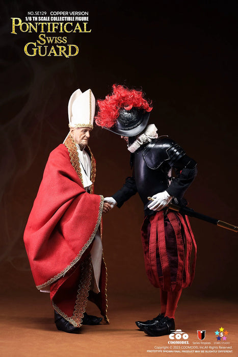 In-stock1/6 Coomodel Pontifical Swiss Guard Exclusive Cupronickel SE128/SE129