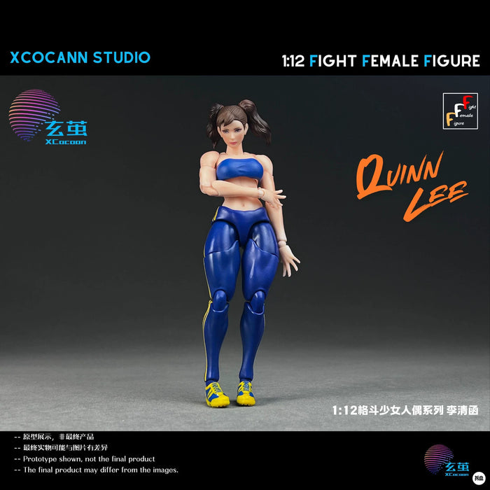 Pre-order 1/12 XCOCANN Studio PJ01 Quinn Lee Figure & PJ01 Block Accessory