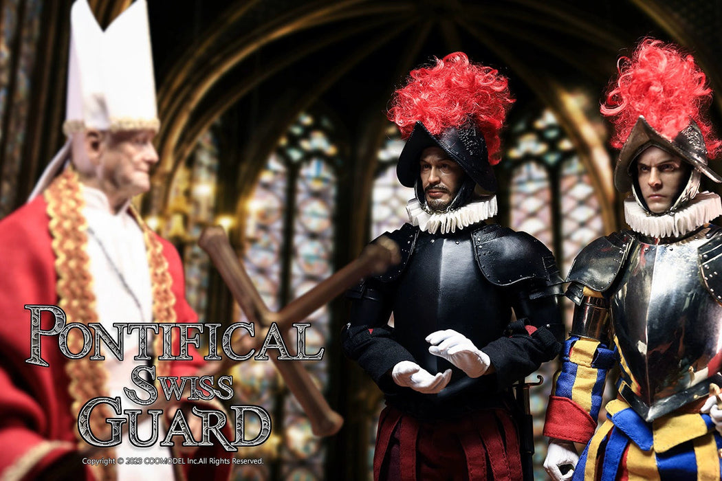 In-stock1/6 Coomodel Pontifical Swiss Guard Exclusive Cupronickel SE128/SE129