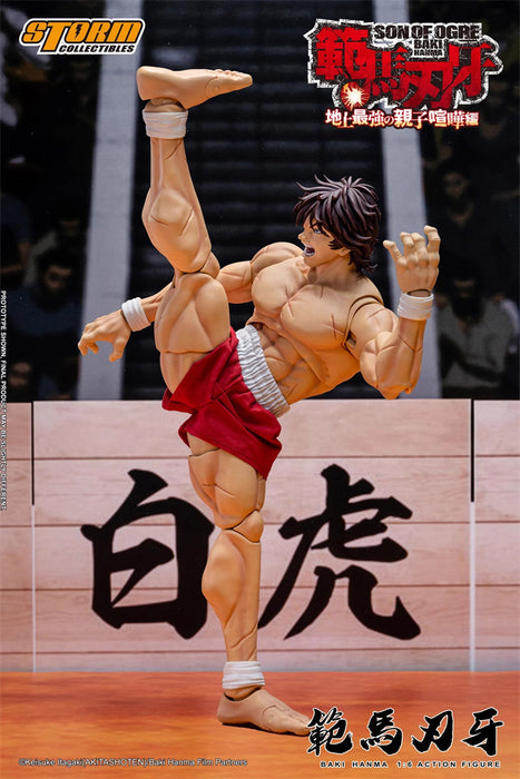 Pre-order 1/6 Storm Collectibles KIBK07 BAKI HANMA Action Figure