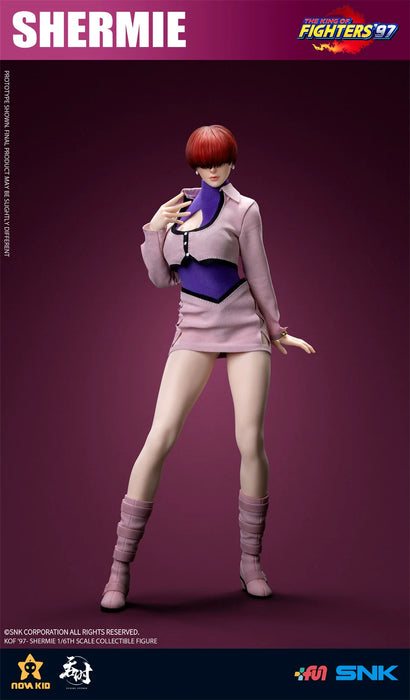 In-stock 1/6 TUNSHI Studio TS-XZZ-007 KOF97' SHERMIE Action Figure