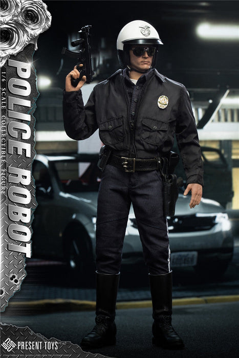 In-stock 1/6 Present Toys SP62 Police Robot Action Figure