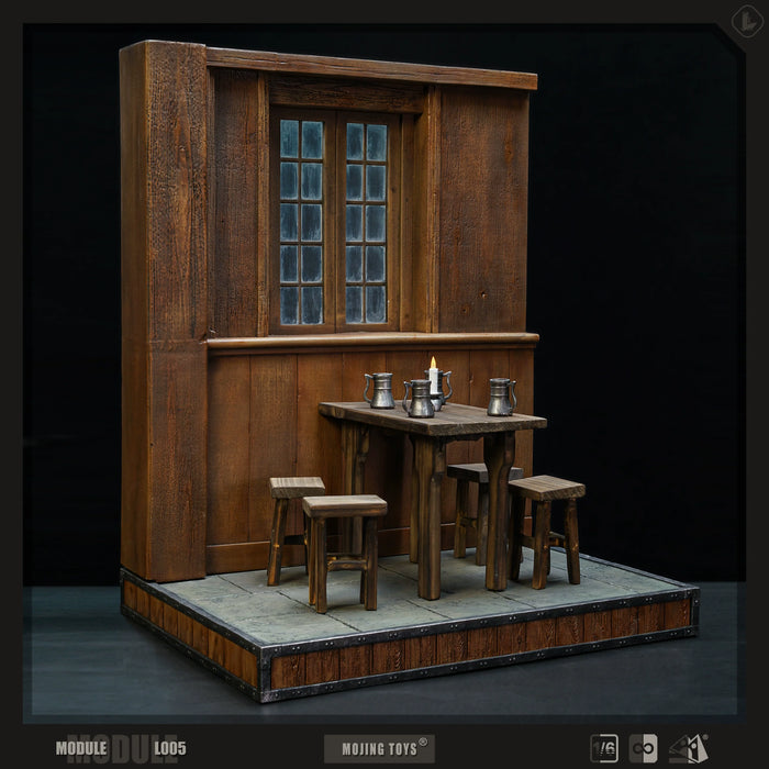 In-stock 1/6 mOjingToys L005 Middle-Earth Tavern (Prancing Pony Inn) Diorama