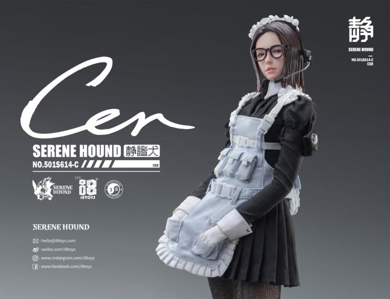 In-stock 1/6 I8 TOYS 501S614 Serene Hound Cer Be Rus Action Figure