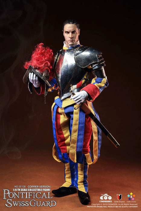 In-stock1/6 Coomodel Pontifical Swiss Guard Exclusive Cupronickel SE128/SE129