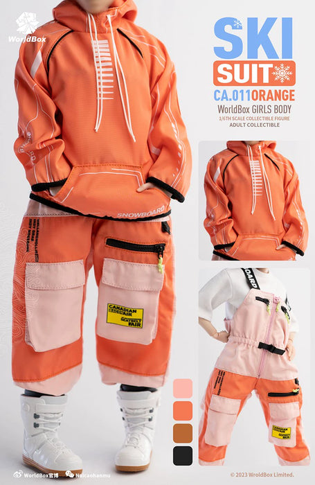 In-stock 1/6 Worldbox CA011 Ski Suit Female
